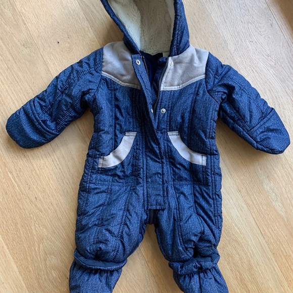 baby boy bunting snowsuit